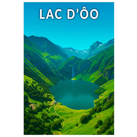 Affiche - Lac d'Ôo