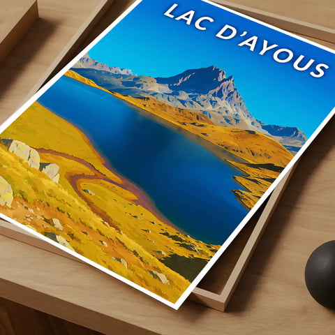 Affiche - Lac d'Ayous