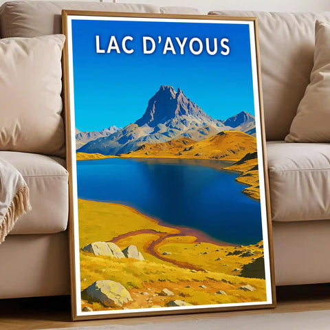 Affiche - Lac d'Ayous