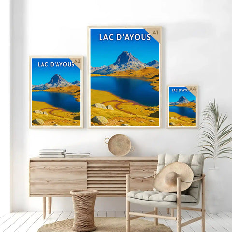 Affiche - Lac d'Ayous