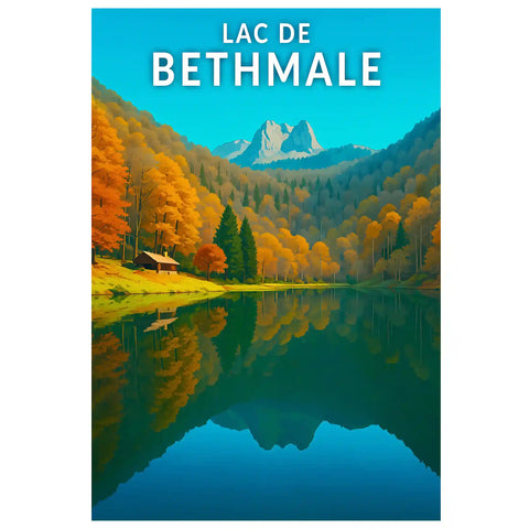 Affiche - Lac de Bethmale