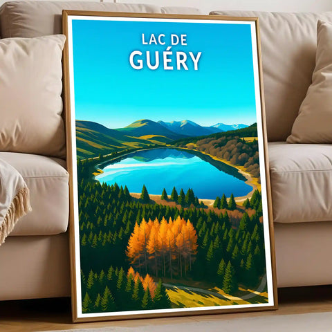 Affiche - Lac de Guéry