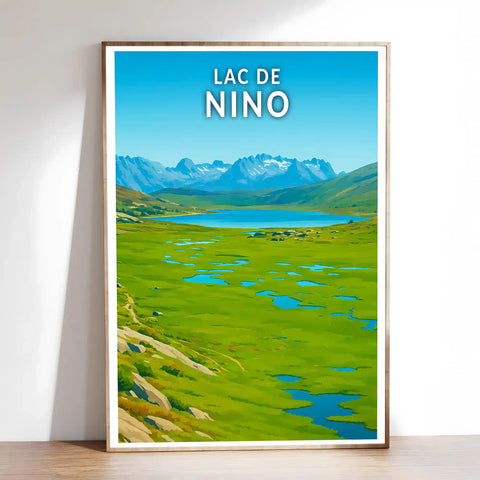 Affiche - Lac de Nino