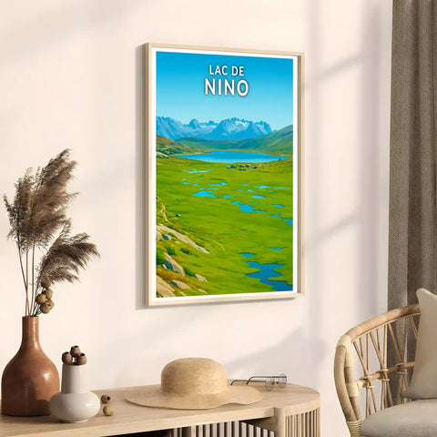 Affiche - Lac de Nino