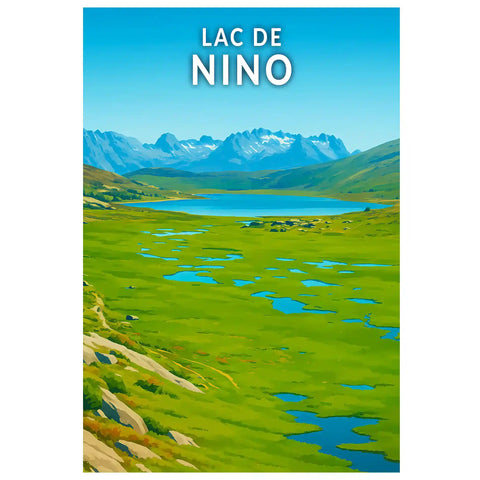Affiche - Lac de Nino