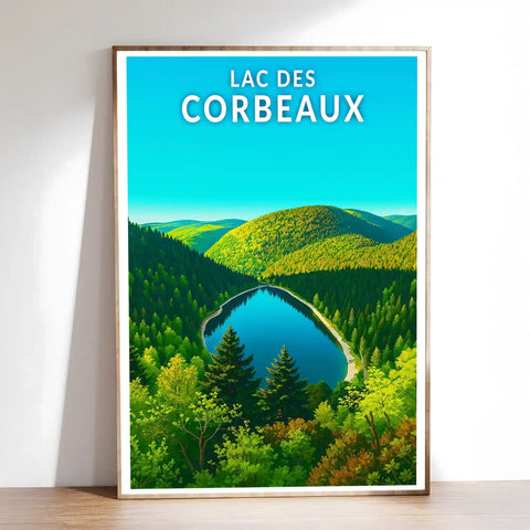 Affiche - Lac des Corbeaux