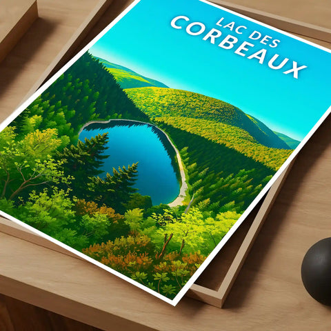 Affiche - Lac des Corbeaux