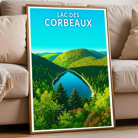 Affiche - Lac des Corbeaux