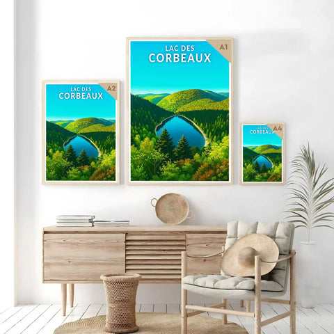 Affiche - Lac des Corbeaux