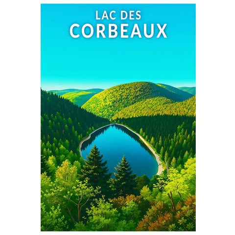 Affiche - Lac des Corbeaux