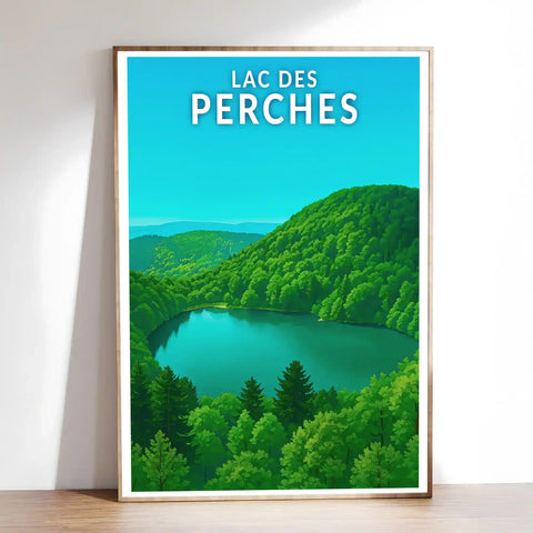 Affiche - Lac des Perches