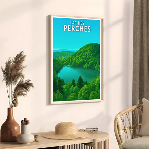 Affiche - Lac des Perches