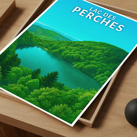 Affiche - Lac des Perches