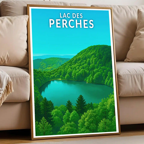 Affiche - Lac des Perches