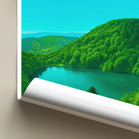Affiche - Lac des Perches