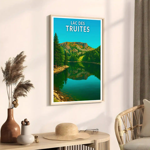 Affiche - Lac des Truites