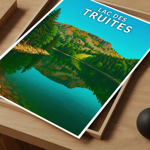 Affiche - Lac des Truites