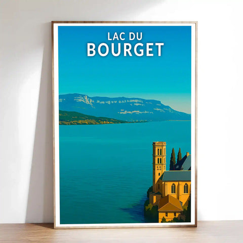 Affiche - Lac du Bourget