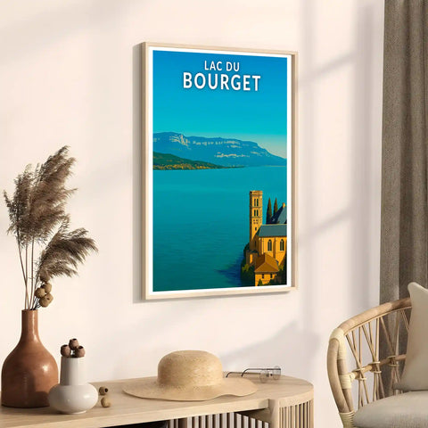 Affiche - Lac du Bourget