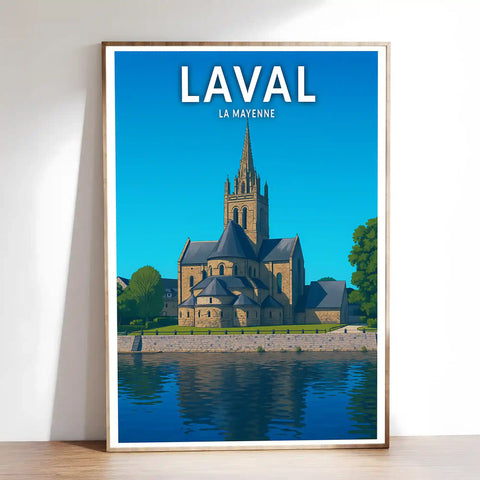 Affiche - Laval - La Mayenne