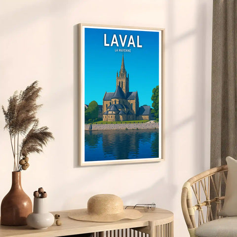 Affiche - Laval - La Mayenne