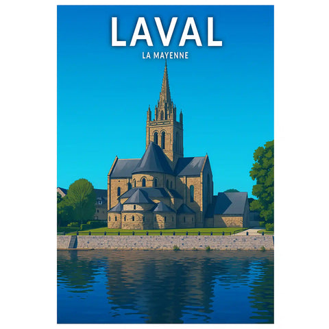 Affiche - Laval - La Mayenne