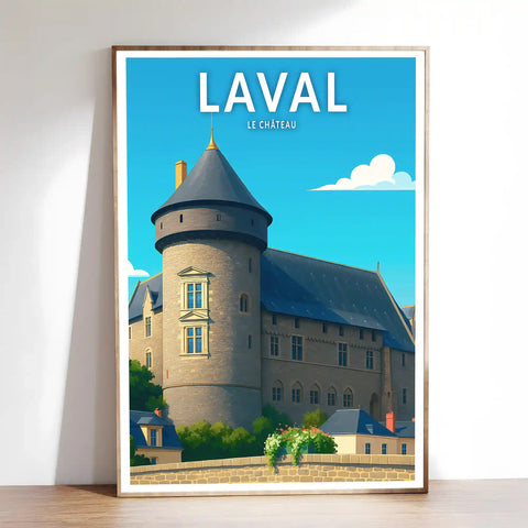 Affiche - Laval - Le Château