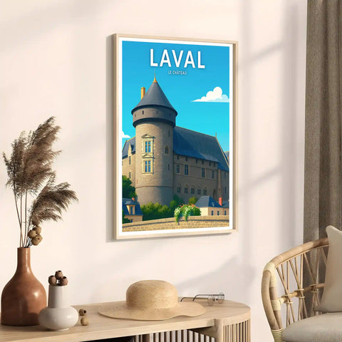 Affiche - Laval - Le Château
