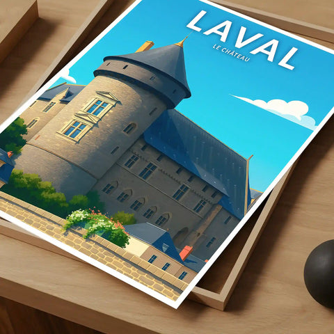 Affiche - Laval - Le Château