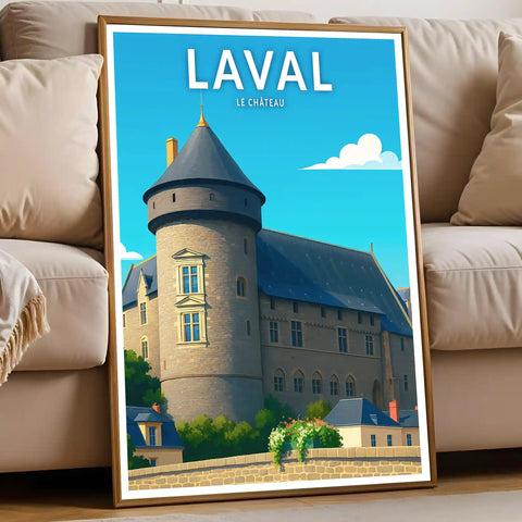 Affiche - Laval - Le Château