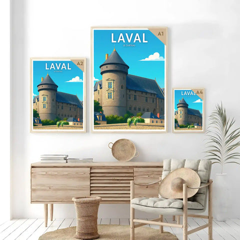 Affiche - Laval - Le Château