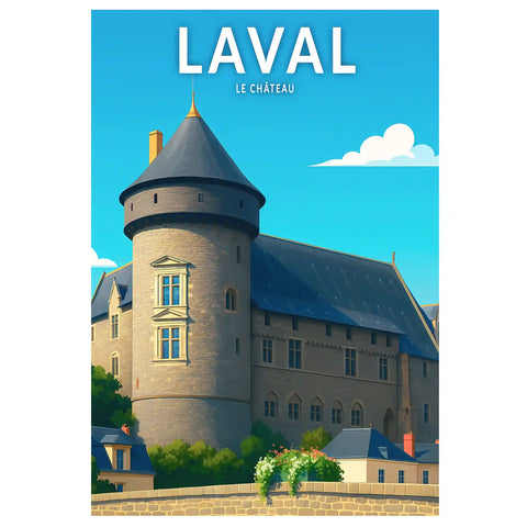 Affiche - Laval - Le Château