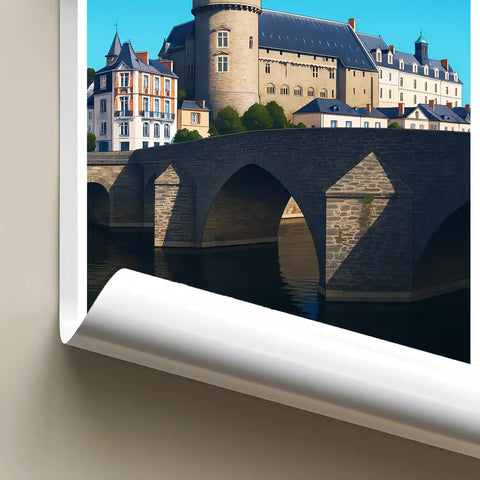 Affiche - Laval - Le Pont-Vieux