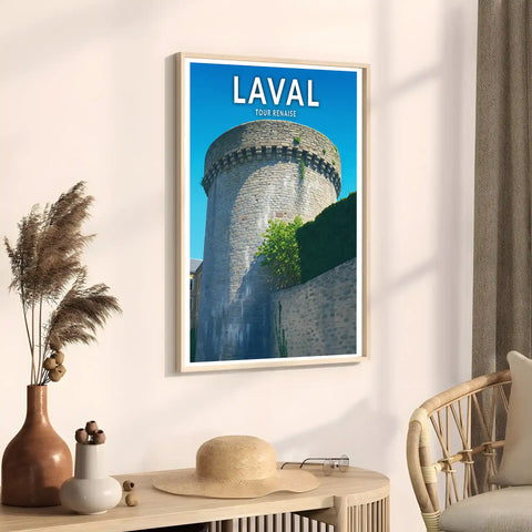 Affiche - Laval - Tour Renaise
