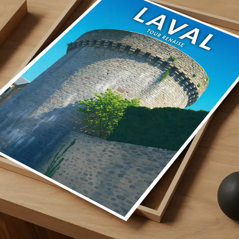 Affiche - Laval - Tour Renaise