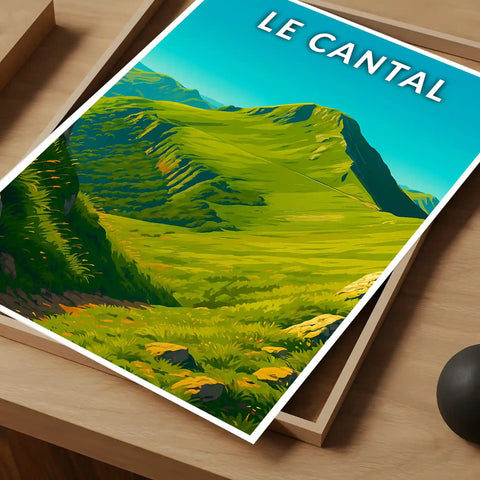 Affiche - Le Cantal
