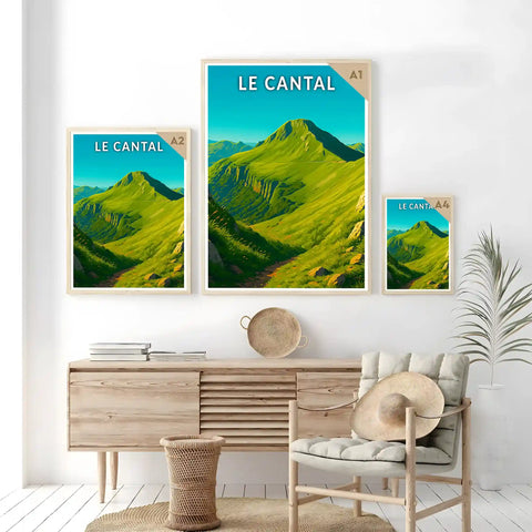 Affiche - Le Cantal
