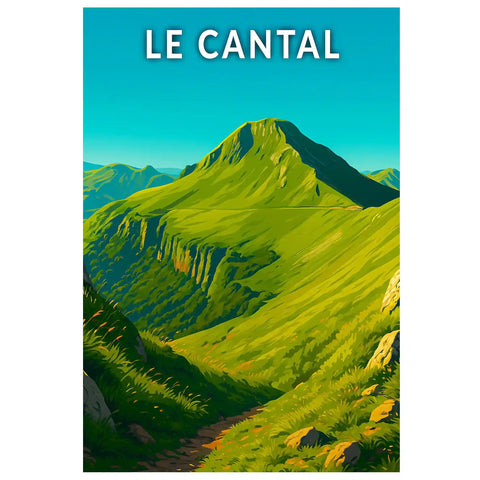 Affiche - Le Cantal