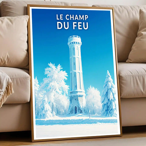 Affiche - Le Champ du Feu