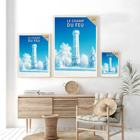 Affiche - Le Champ du Feu
