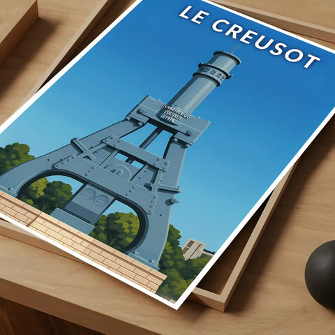 Affiche - Le Creusot