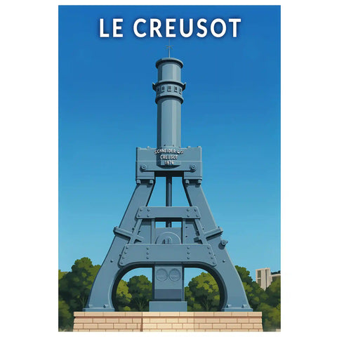 Affiche - Le Creusot