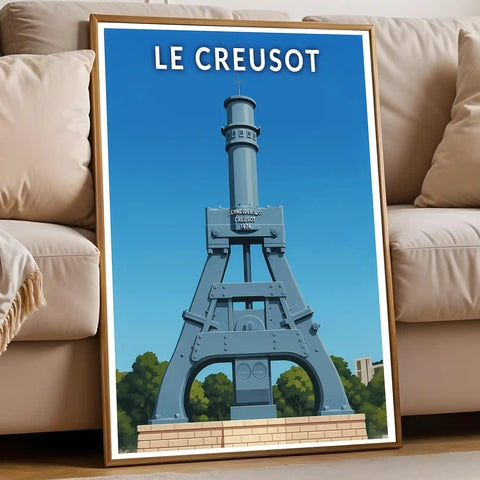 Affiche - Le Creusot
