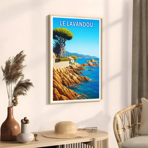 Affiche - Le Lavandou
