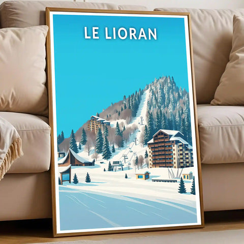 Affiche - Le Lioran