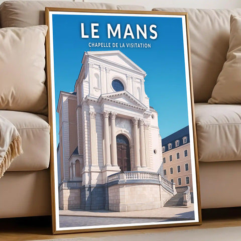 Affiche - Le Mans - Chapelle de la Visitation