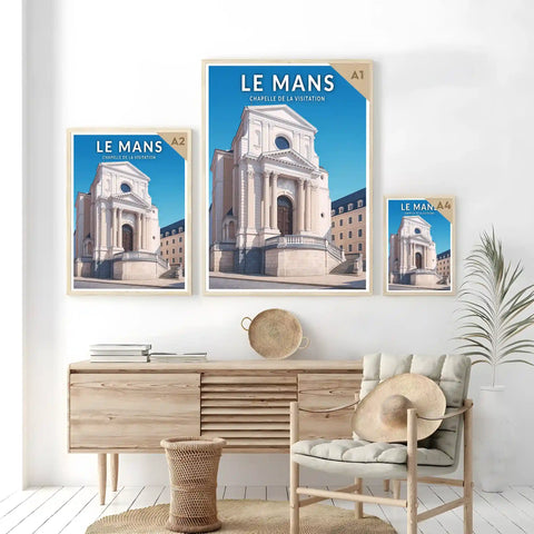 Affiche - Le Mans - Chapelle de la Visitation