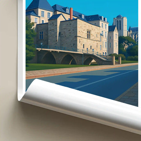 Affiche - Le Mans - Cité Plantagenêt