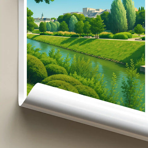 Affiche - Le Mans - Parc de l’Île aux Planches