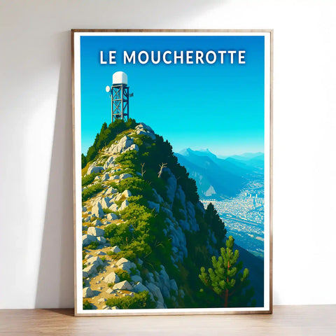 Affiche - Le Moucherotte